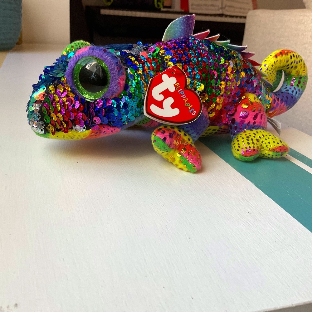 TY FLIPPABLES LIMITED COLLECTION KARMA THE CHAMELEON